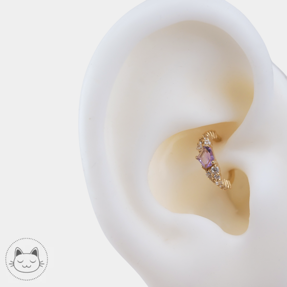 Bijou de piercing Buddha Jewelry Inspiration en or jaune