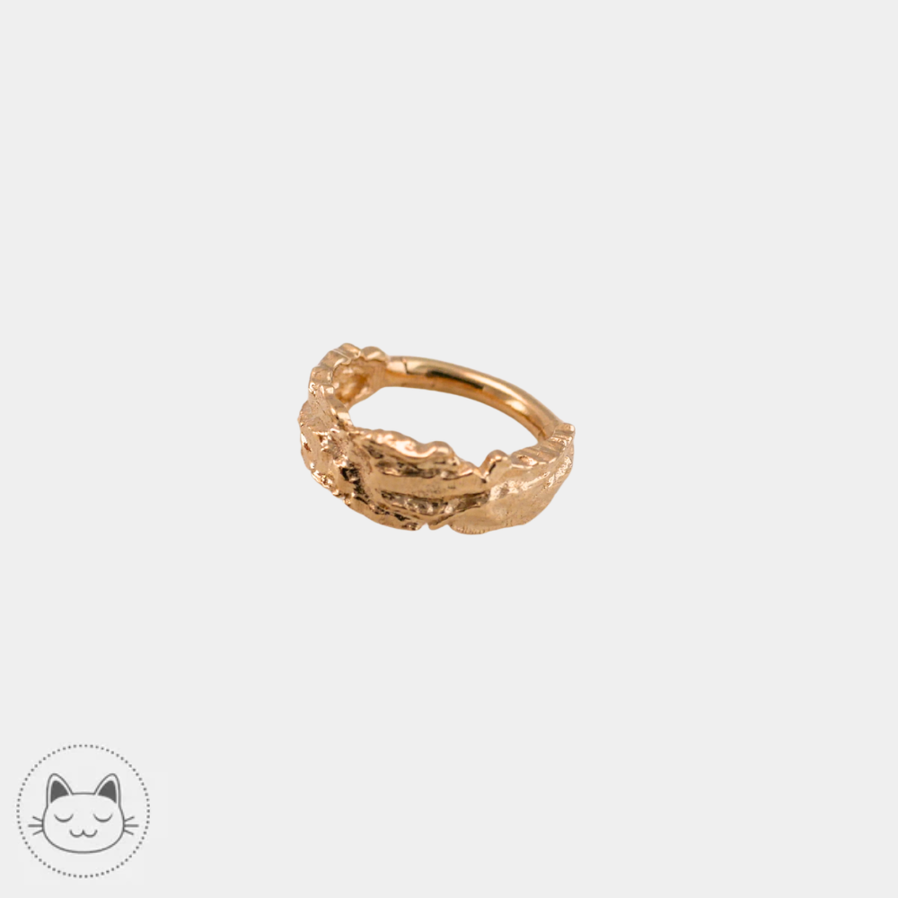 Bijou piercing Naga Primitif pour hélix et septum