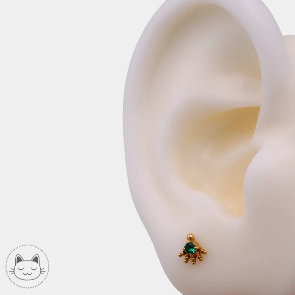 photo produit sacred symbols émeraude or 14k kawaii place