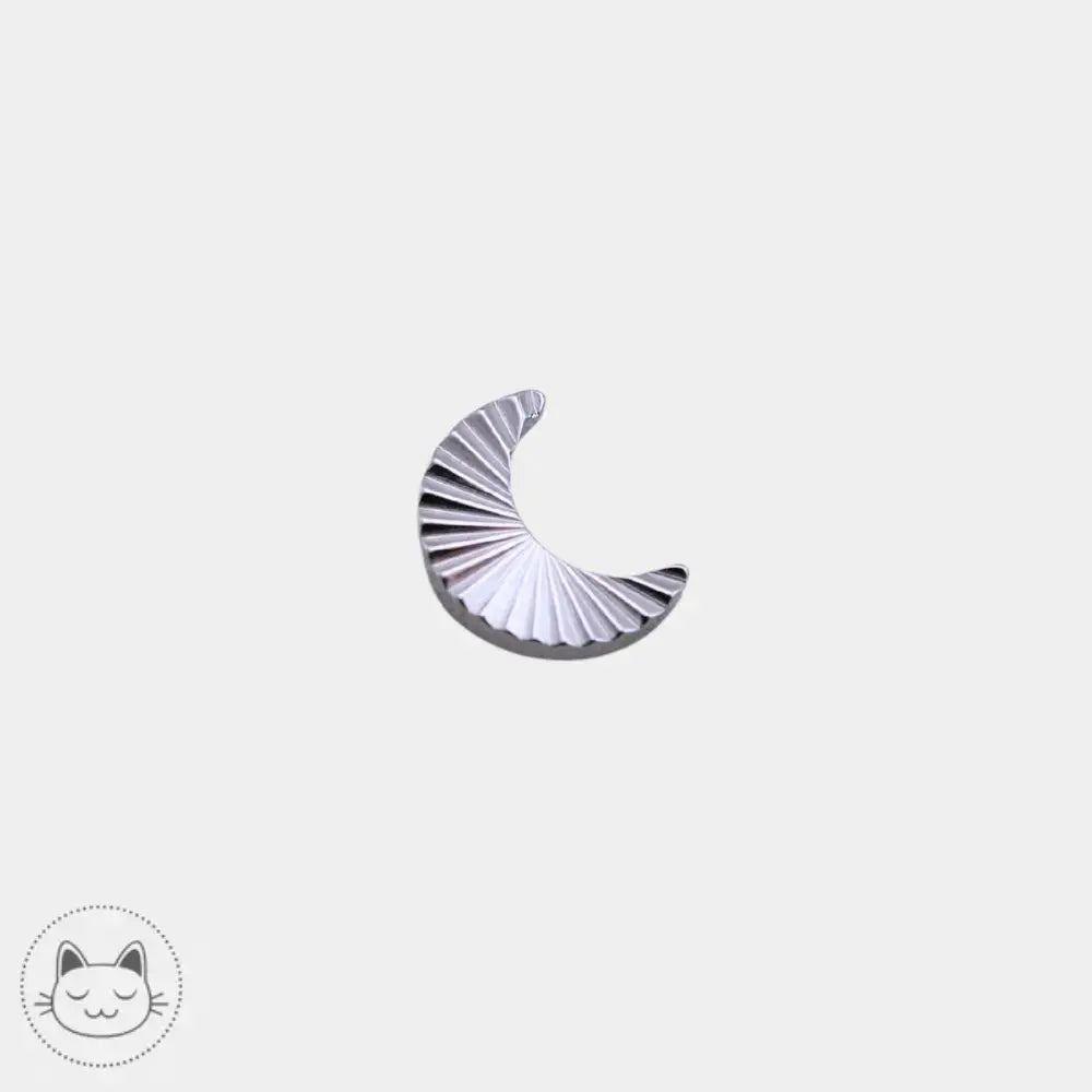 Bijou titane Crescent Invictus