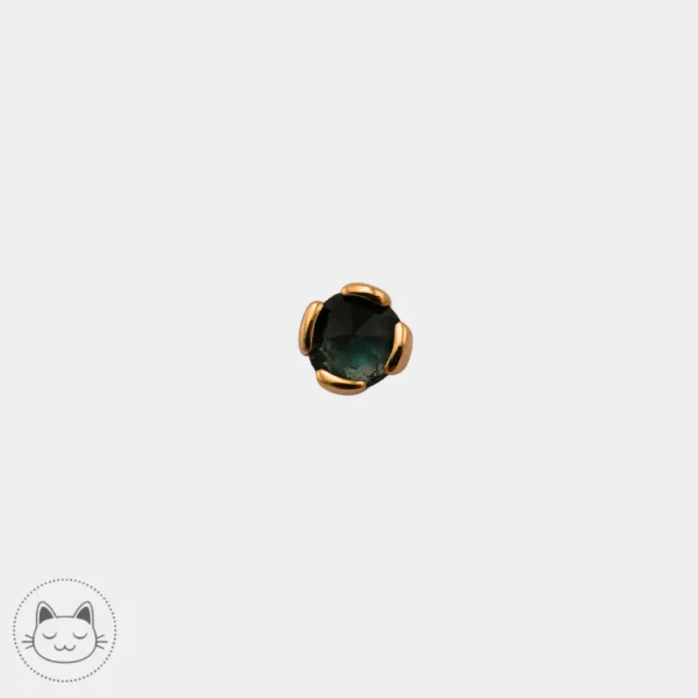 Buddha Jewelry - Peekaboo - Topaze bleue Kawaii Place piercing