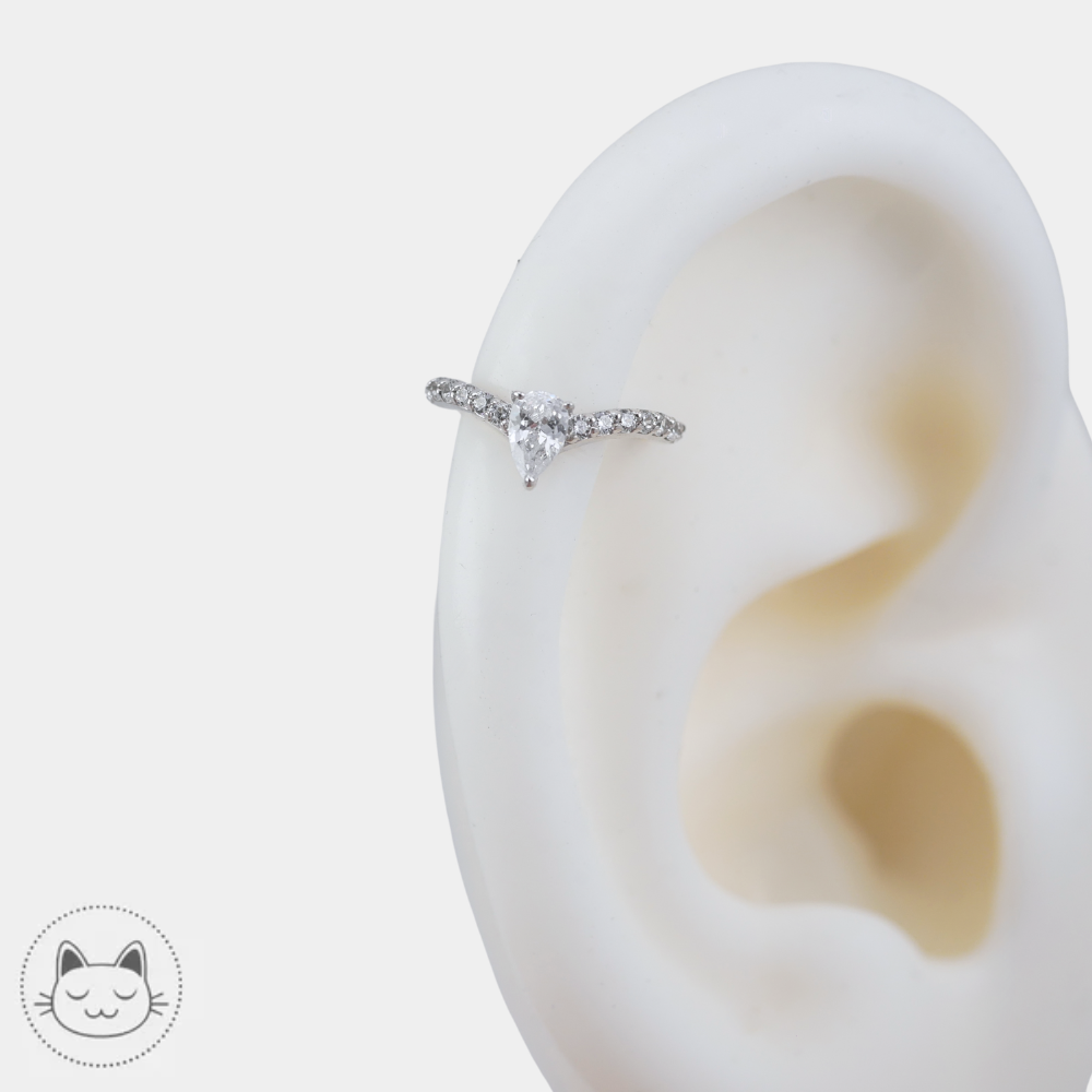 Bijou piercing Nyx Buddha Jewelry en or 14 carats