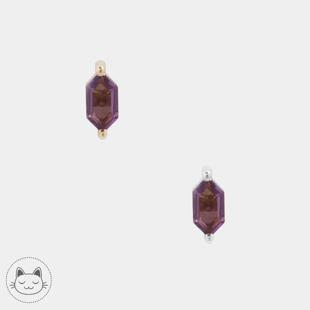 Bijou Oh My My Buddha Jewelry en or 14 carats avec améthyste