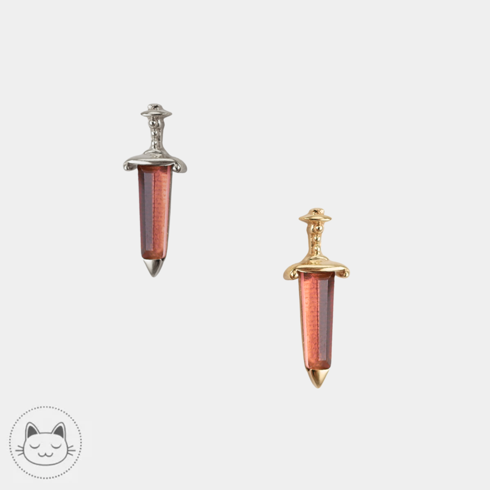 Buddha Jewelry Spellbound en or 14 carats avec grenat