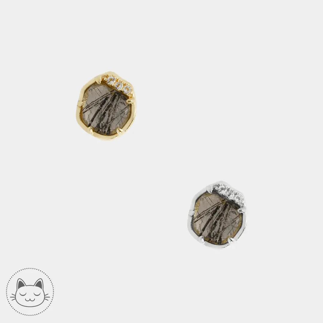 Bijou Vision Buddha Jewelry en or 14 carats avec tourmaline