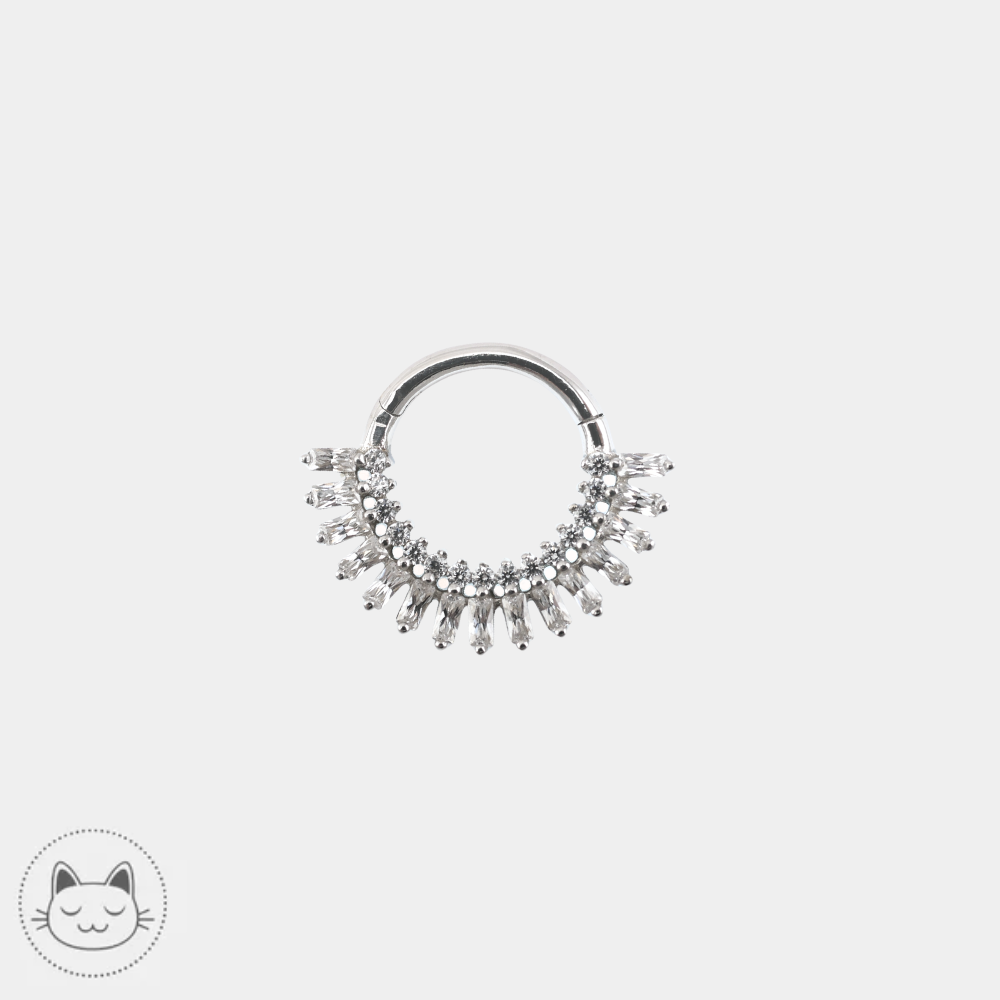 Buddha Jewelry Hypnotic Clicker or 14 carats pour piercing septum
