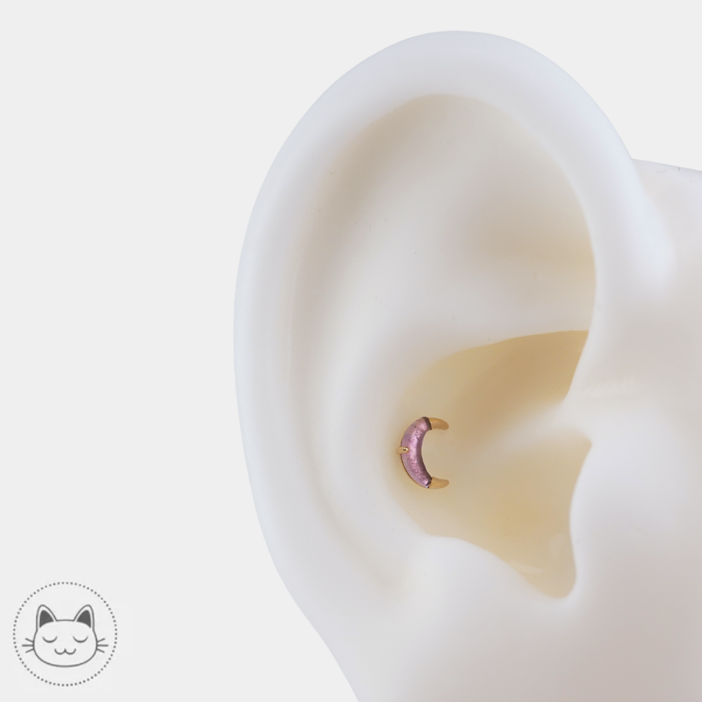 Bijou de piercing Witching Hour Buddha Jewelry en or jaune 14 carats