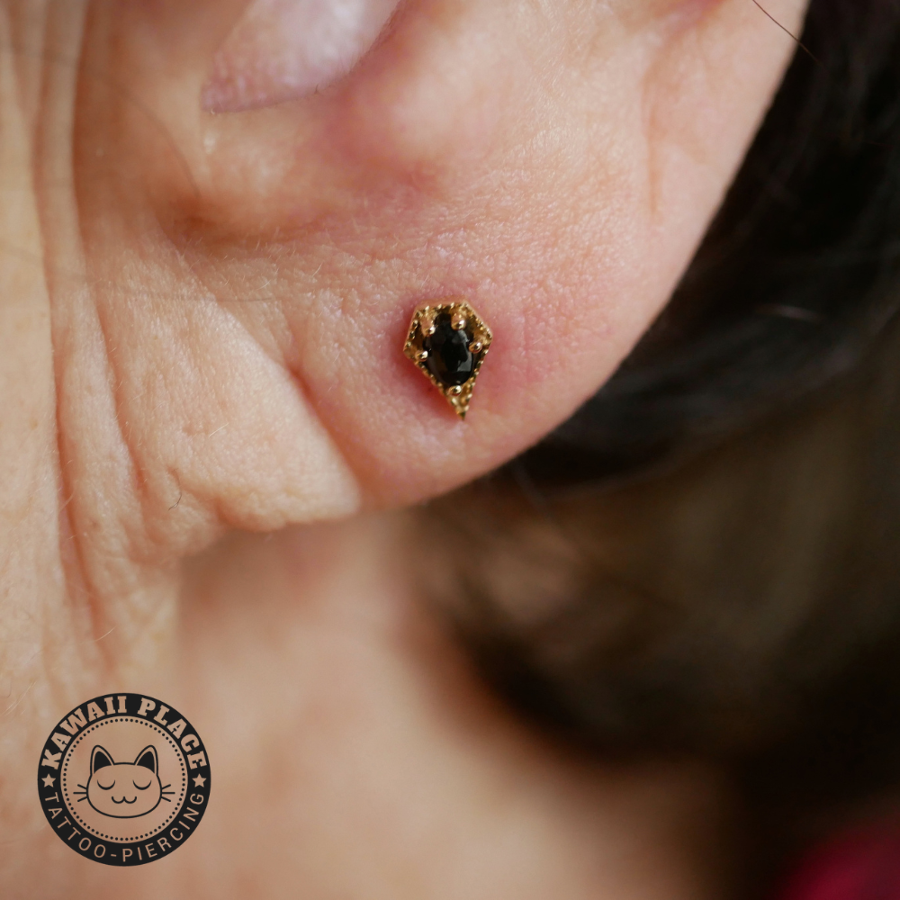 Buddha Jewelry - Cadence - Black Spinel