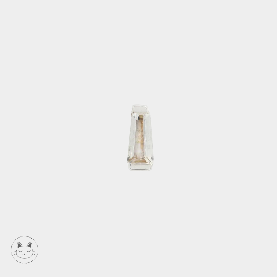 Buddha Jewelry - Tapered Baguette - Zircon blanc