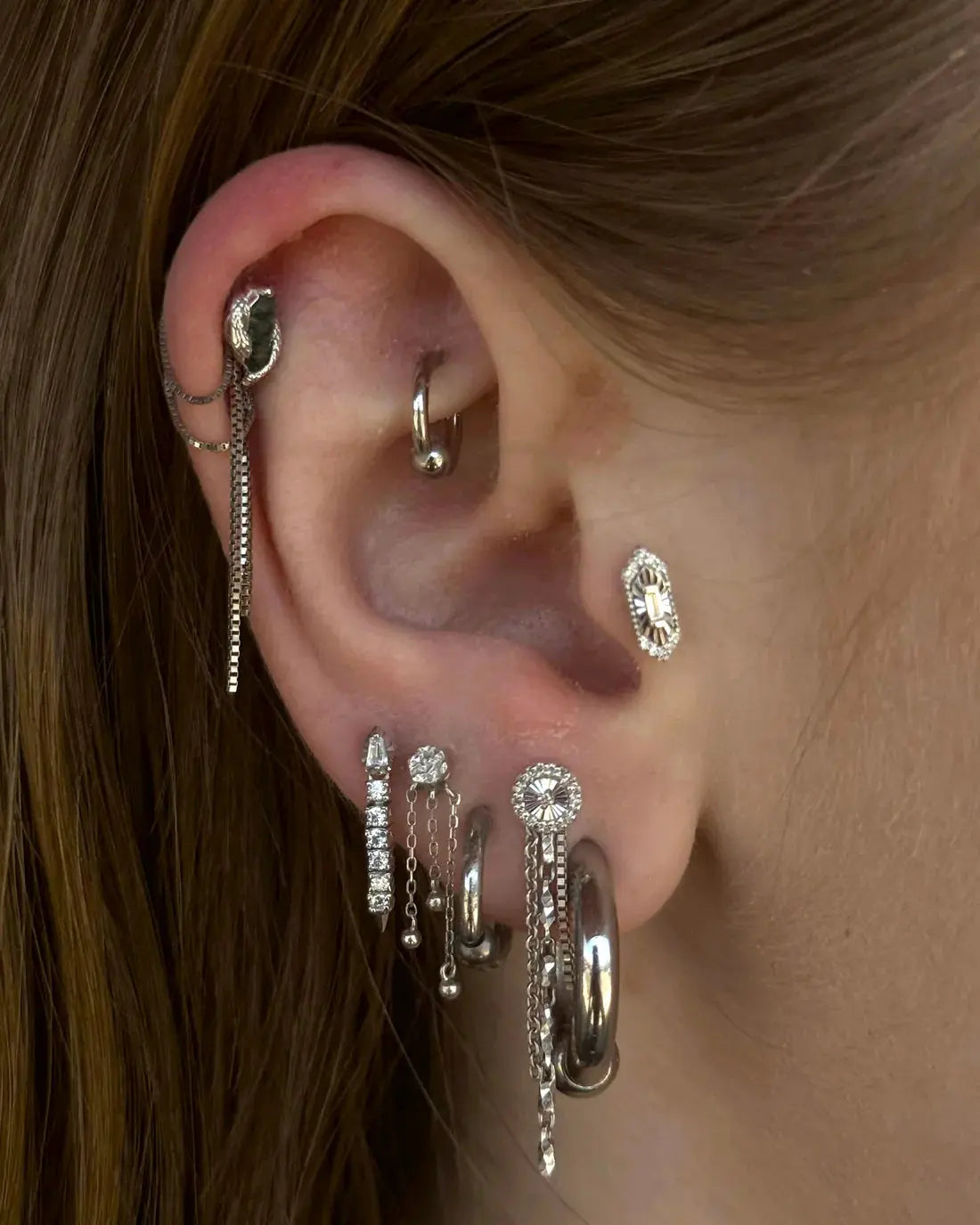 Buddha Jewelry - Eve Was Framed - Agate Mousse Kawaii Place piercing