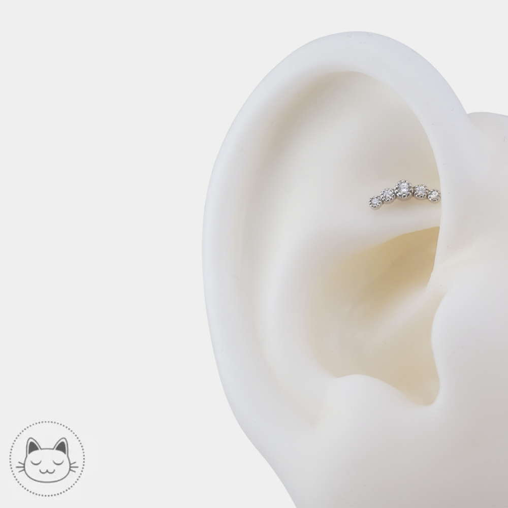Buddha Jewelry Infinity pour piercing flat
