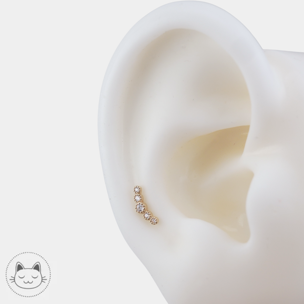 Bijou Buddha Jewelry Infinity en or jaune ou blanc