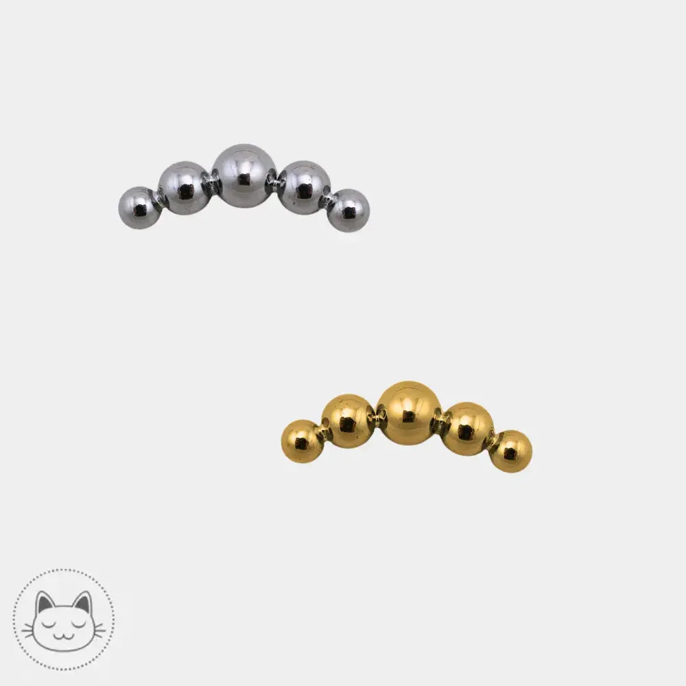 Bijou Invictus Milky Way en titane compatible IS