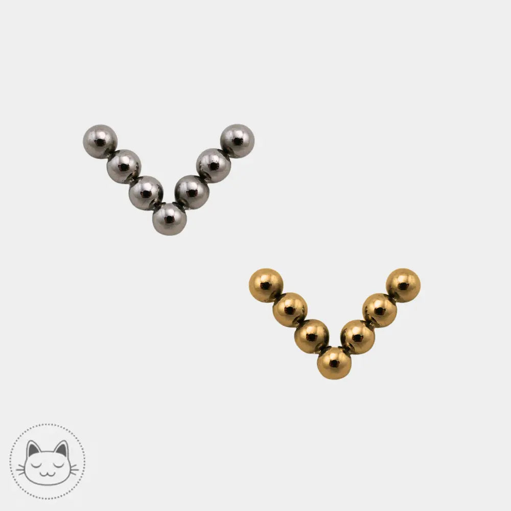 Bijou Invictus Over the Pond en titane compatible IS