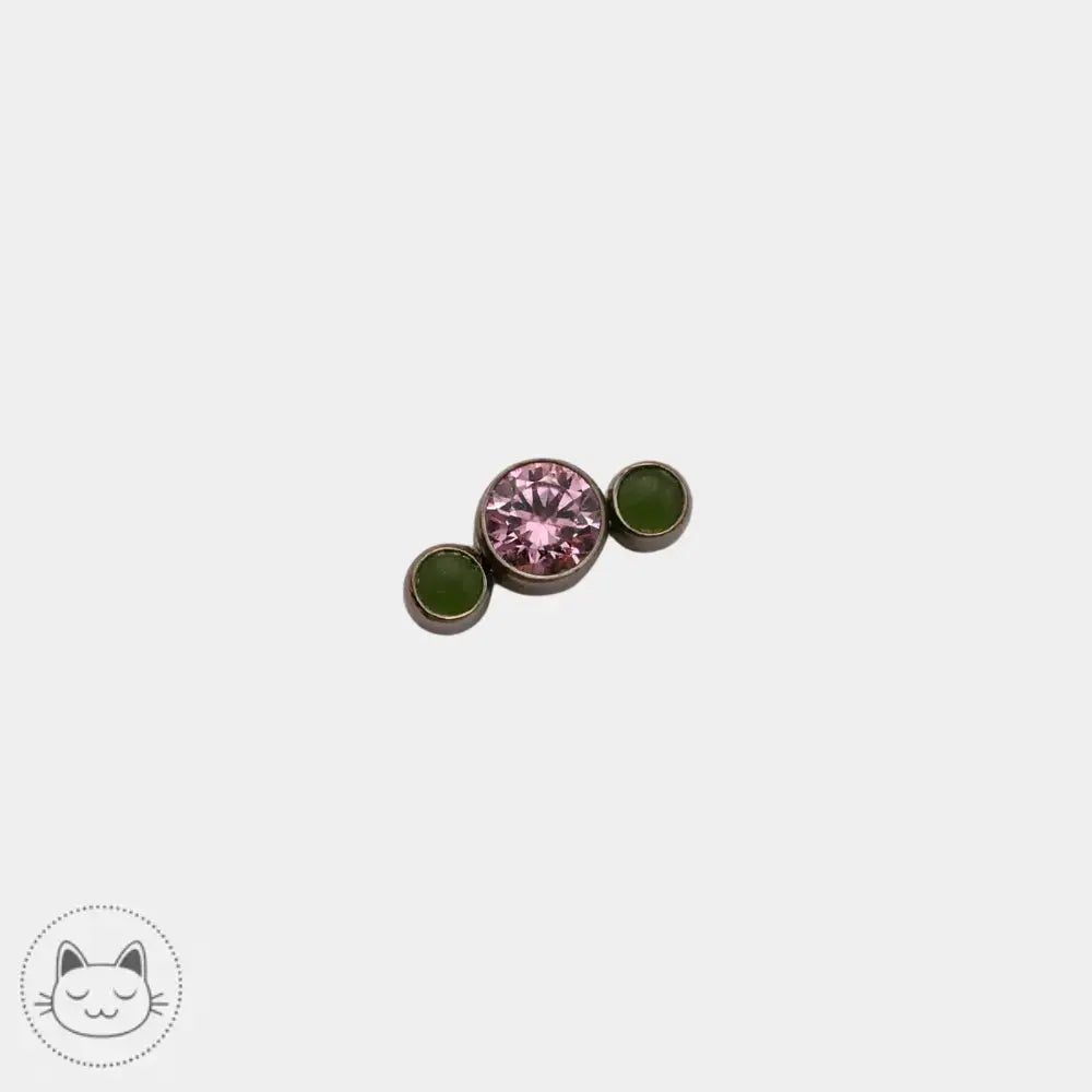 Bijou LeRoi en titane ASTM F136 avec zirconium