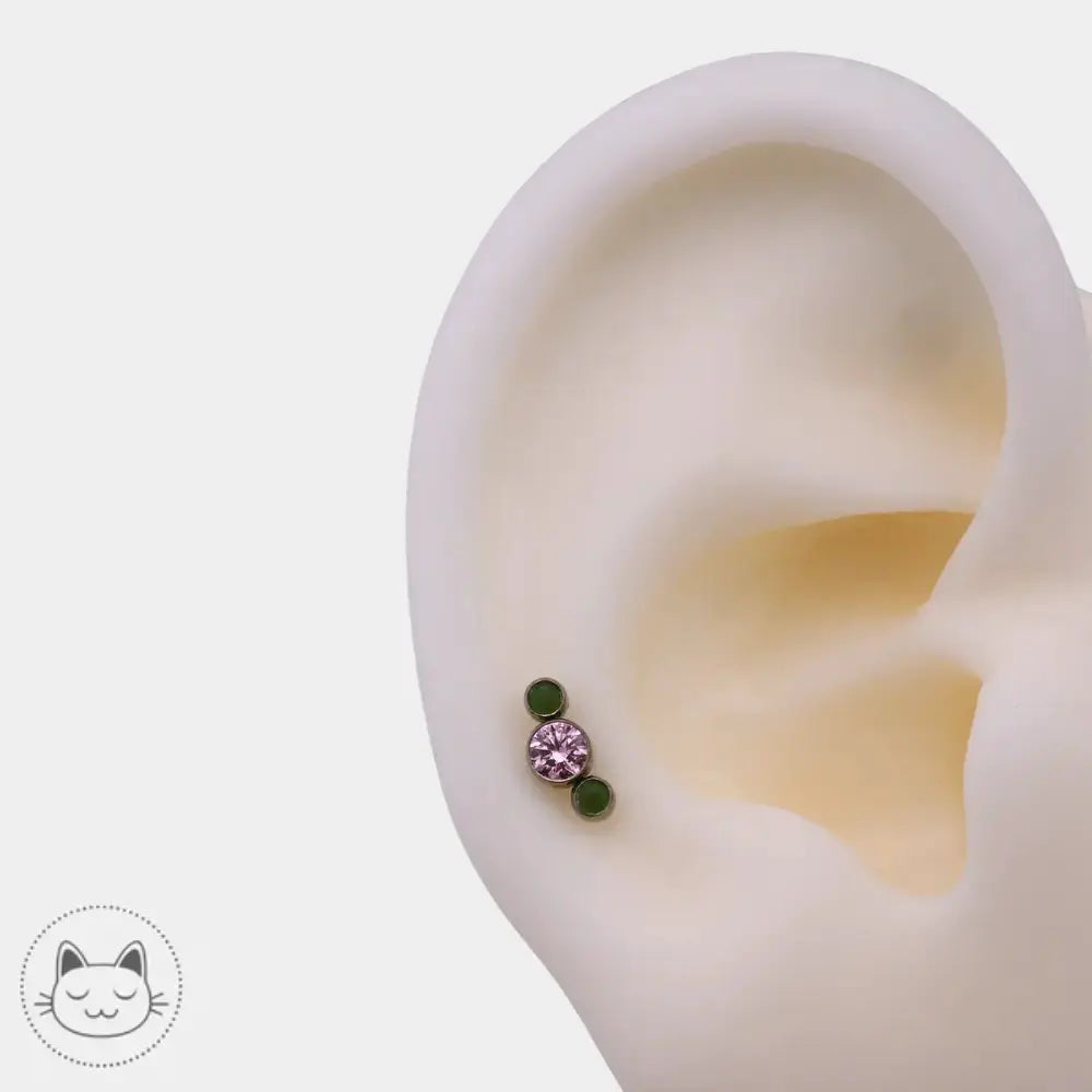 LeRoi zirconium compatible IS pour lobe et hélix