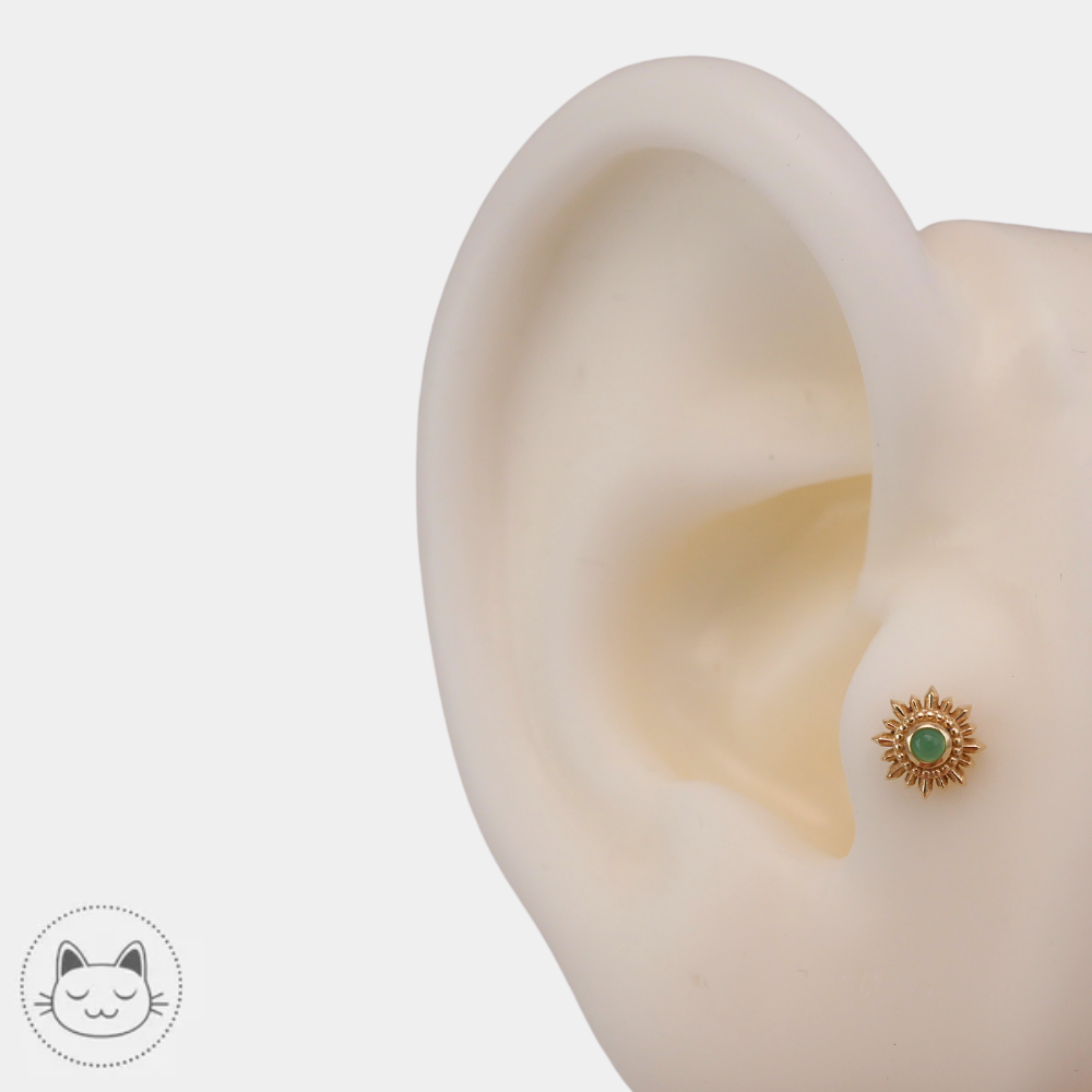 Piercing BVLA Mini Compas pour medusa et nostril