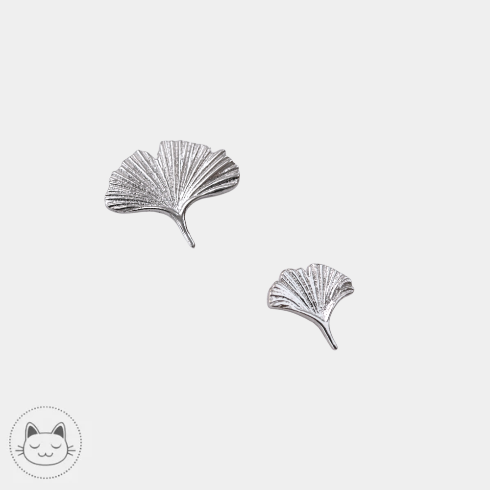 Bijou Gingko NAGA Body Jewelry en or blanc 14 carats disponible en 5 mm