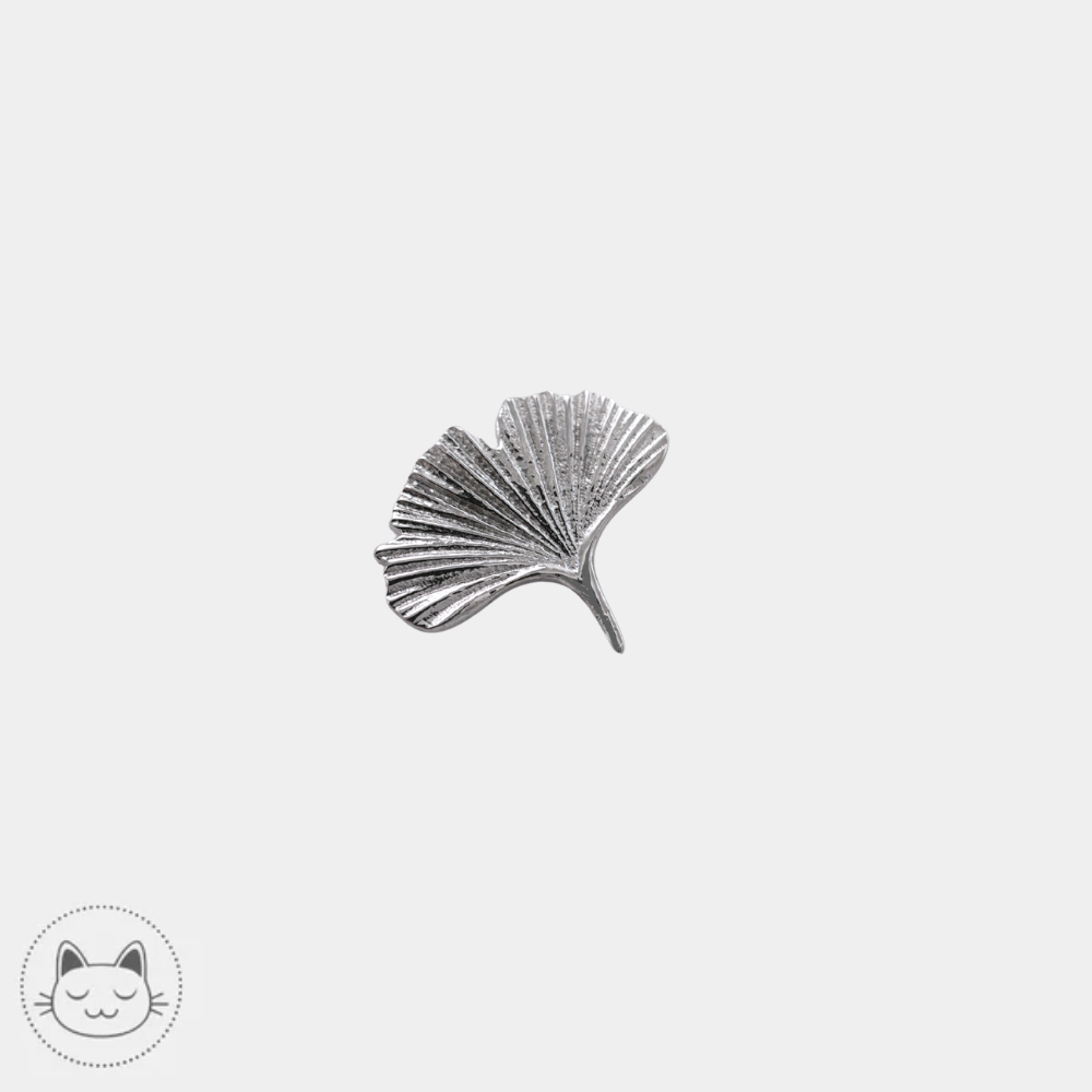 Bijou Gingko NAGA Body Jewelry en or blanc 14 carats disponible en 9 mm