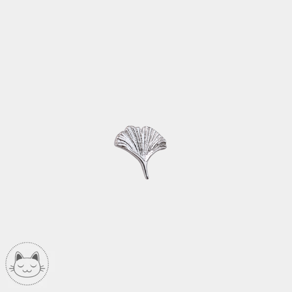 Bijou NAGA Gingko compatible avec une barre threadless NeoMetal en titane ASTM F136