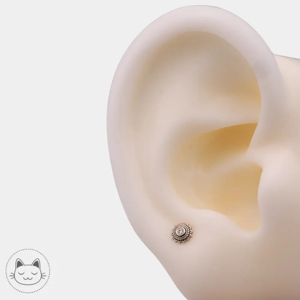 Afghan BVLA or blanc diamant blanc bijou haut de gamme