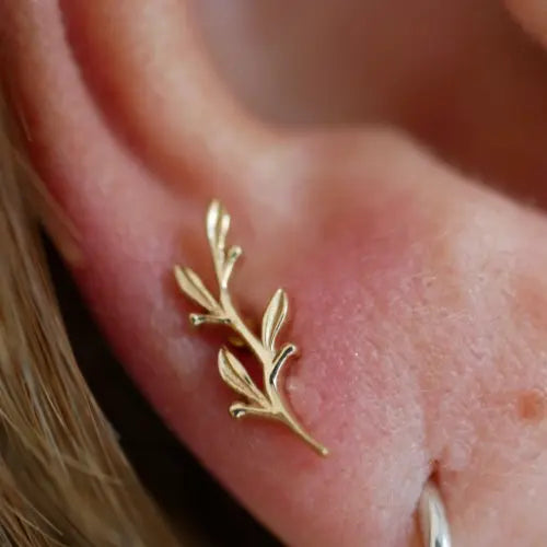 Bijou piercing BVLA Amity en or 14 carats