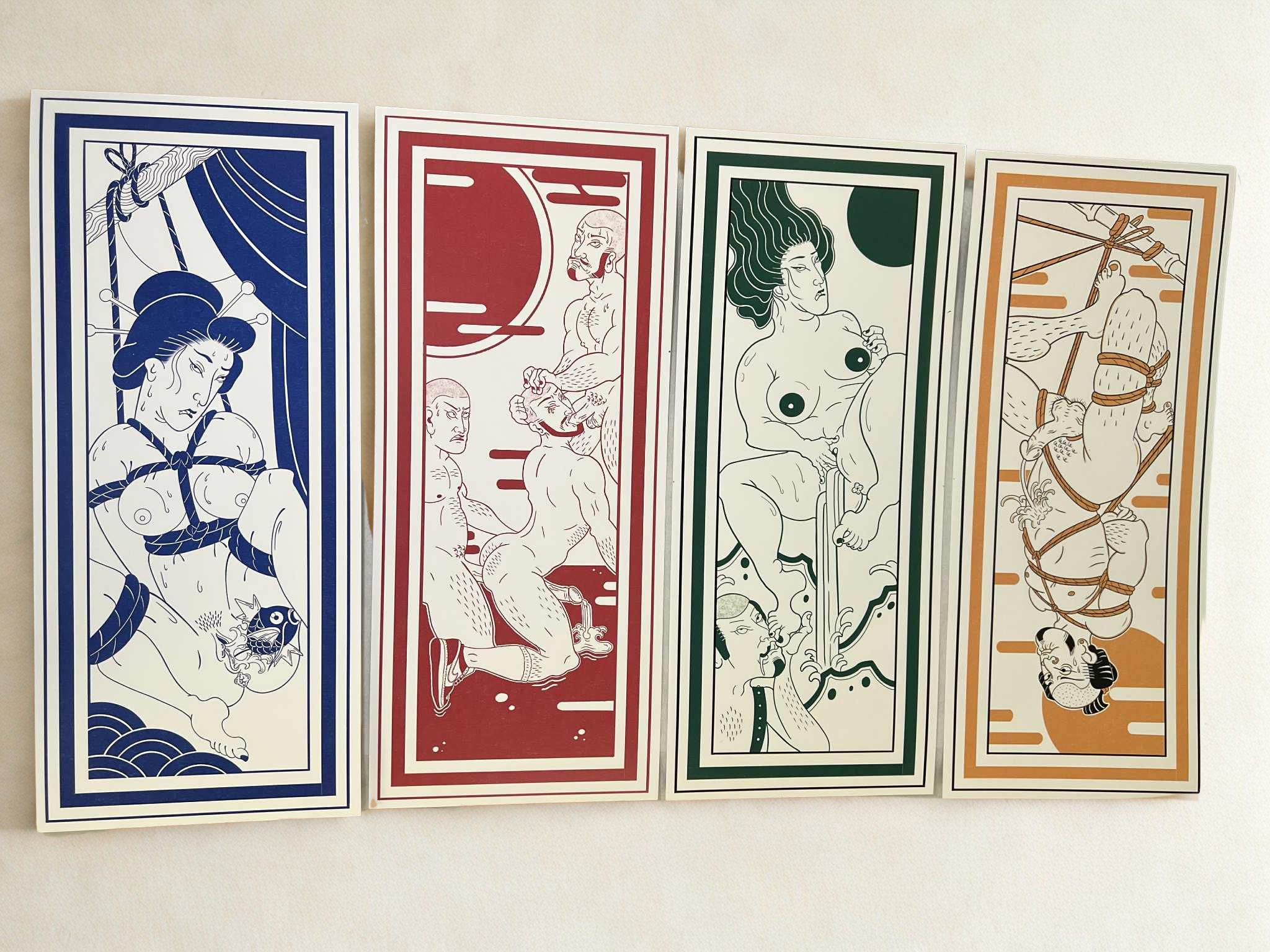 Print Shunga original 5 de Leseb Bing