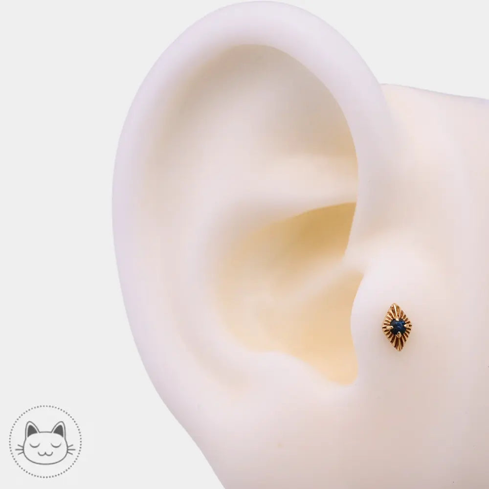 Sacred Symbols D58 saphir bleu nuit compatible NeoMetal