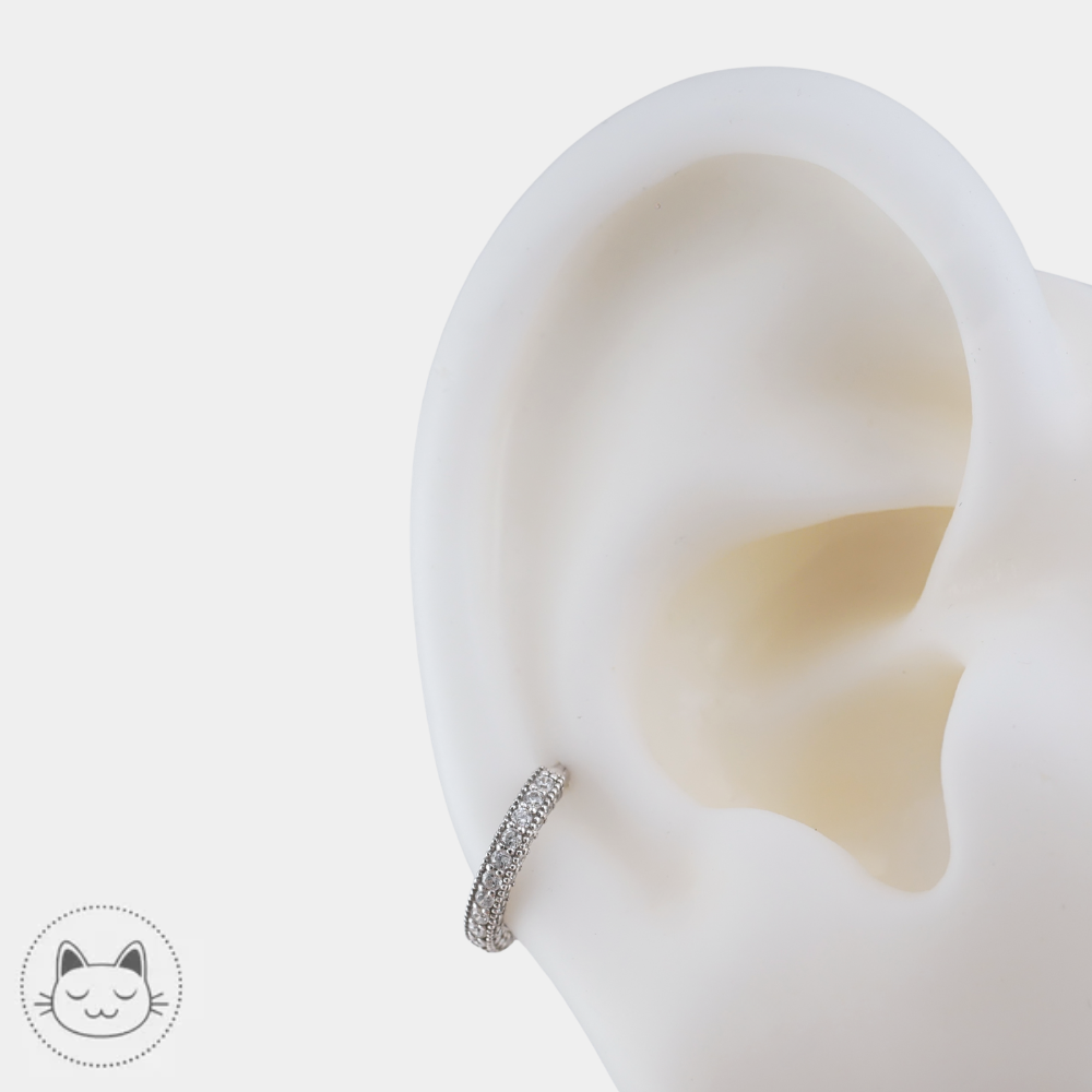 Anneau clicker Showcase Buddha Jewelry en 1,2 mm x 8 mm